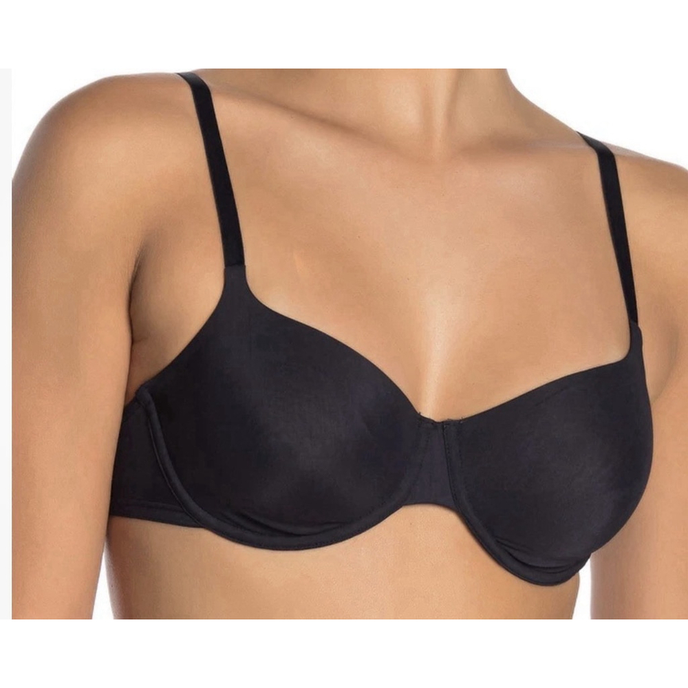 HANRO Size 34B Smooth Illusion Spacer Soft‎ Cup Bra Black Style: 71292 NWT
